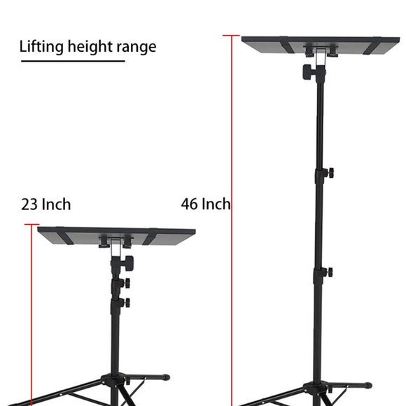 Universal Laptop Projector Tripod Stand Projectors Presentation Adjustable - Picture 2 of 9